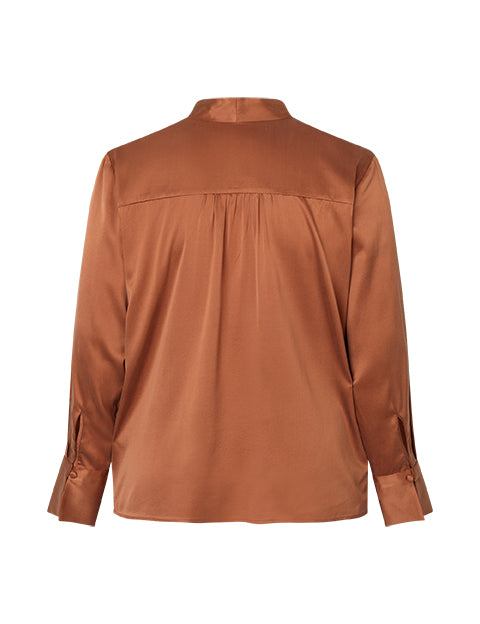plus size silk skirt